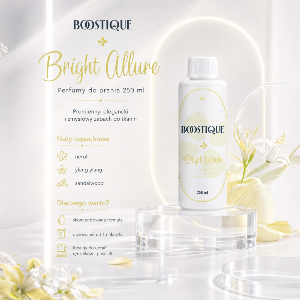 Perfumy do prania | Bright Allure | Boostique 3 Perfumy do prania Bright Allure