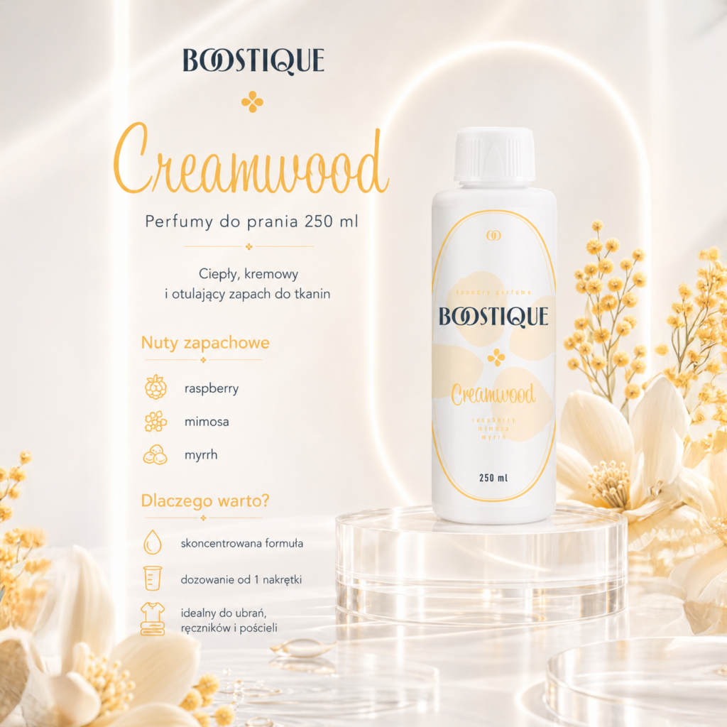 Creamwood perfumy do prania